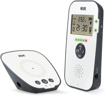 CYFROWA NIANIA ELEKTRONICZNA BEZPRZEWODOWA BABYPHONE ECO-MODE TEMPERATURA