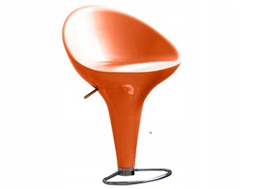 SIEDZISKO HOKERA HOKER ORANGE BAROWY OBROTOWY KRZESŁO REGULOWANE