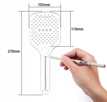 HANSGROHE LOGIS комплект скрытого монтажа со смесителем + BOX + тропический душ 30x30 slim