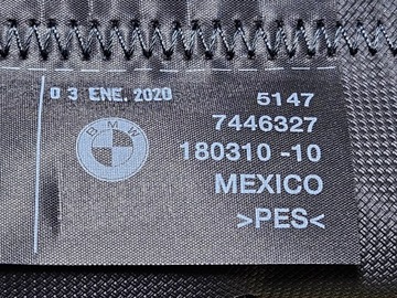 BMW X3 (G01) шторка багажника + сетка багажника 2020 - комплект