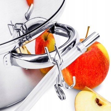 ПАРОВОКОВЫЖИМКА 5в1 НАБОР КАСТРЮЛОК ДЛЯ ГОТОВКИ СОКА И НЕ ТОЛЬКО 8л