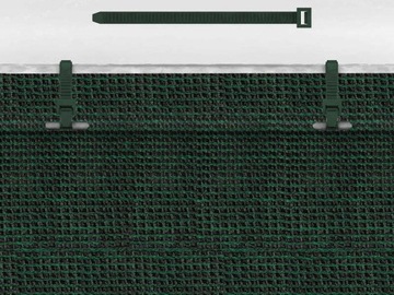 СЕТКА ЗАТЕНИВАЮЩАЯ 1,5х50, МАСКИРОВАНИЕ 90%, ПОКРЫТИЕ ДЛЯ ЗАБОРА, ЗЕЛЕНЫЙ И ЧЕРНЫЙ