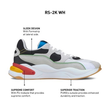 Buty sportowe Puma RS-2K WH r.42 białe sneakersy