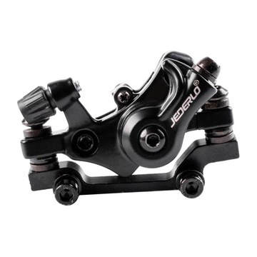 Solidny rowerowy zacisk hamulca tarczowego czarny F160 R140