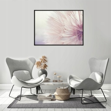 OBRAZ PLAKAT W RAMIE 53x73 cm Dmuchawce P707