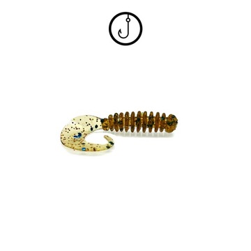 SAMBA 3cm | OKONIOWY | 5szt | 8A MOTOR OIL GREEN