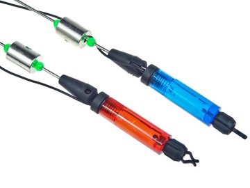 РЫБАЛОЧНЫЙ НАБОР 2x СИГНАЛИЗАЦИЯ ПОКЛЕВКИ 2x SWINGER GROUND CARP NOCKA