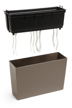 Подставка для цветов Werbena Lamela Белый лак + вставка