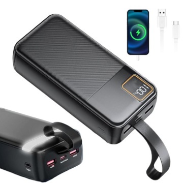 Power Banka 30000MAH 22.5W Usb A/c Micro Usb Výstupy Pro Více Zařízení