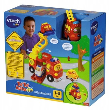 Vtech Zestaw Wóz Strażacki Tut Tut Autka 60810