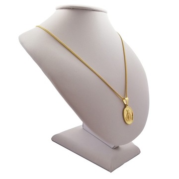 ЗОЛОТАЯ ЦЕПОЧКА + ЧУДО-МЕДАЛЬ + ГРАВИРОВКА ПОДАРОК ​​ДЛЯ ПРИЧАСТИЯ ДЕВОЧКИ