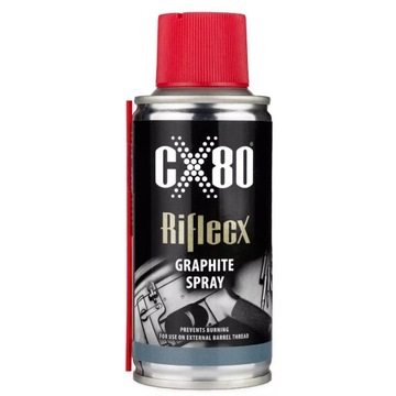 Smar grafitowy w sprayu Graphite Spray do broni palnej Riflecx 150ml