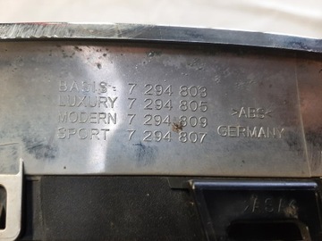 BMW F34 7294803 LEDVINA NÁRAZNÍKU PŘEDNÍ LEVÝ