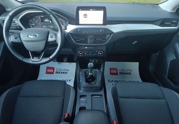 Ford Focus IV Kombi 1.5 EcoBlue 120KM 2020 Ford Focus 1.5 EcoBlue 120KM Titanium P. Winter SalonPL SerwisASO FV23 Gwa, zdjęcie 10