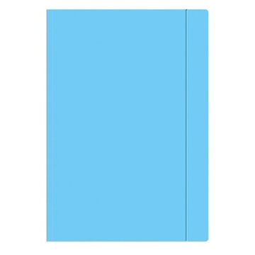 TECZKA Z GUMKĄ A4+ FLUORESCENCYJNA INTERDRUK MIX 1szt.