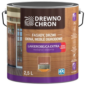 DREWNOCHRON Lakierobejca Extra mahoń 2,5l