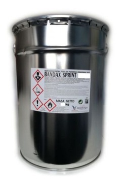 Farba drogowa Bandax Sprint biała 5 kg