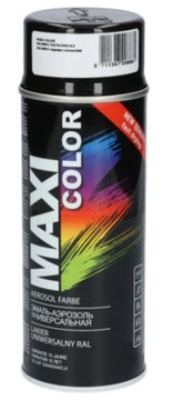 MAXI COLOR RAL 9005 FARBA LAKIER CZARNY GŁĘBOKI