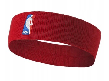 Opaska na głowę Nike NBA Elite Headband czerwona