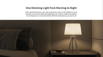 4 цветные лампы мощностью 9 Вт: Yeelight Smart LED W4 Lite | совместим с Apple Home