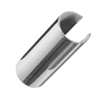 Nasadka PCV na zawiasy N16CH 16 mm Alubrass Chrom