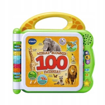 VTECH книжка розвивальна великий словник тварин