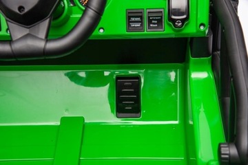 DUŻY JEEP RETRO AUTO NA AKUMULATOR DLA DZIECI DWA SILNIKI 90W 24V PILOT