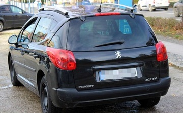 Peugeot 207 SW 1.6 HDi 90KM 2008 Peugeot 207 SW Zarejestrowany Klimatronic 1.6 Diesel 90KM, zdjęcie 6