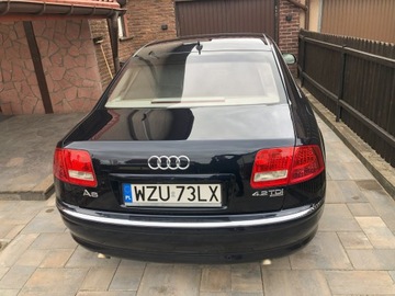 Audi A8 D3 2006 Audi A8 4.2 TDI Quattro Super Stan Polecam rok 2006 Masaże Dach Solar, zdjęcie 4