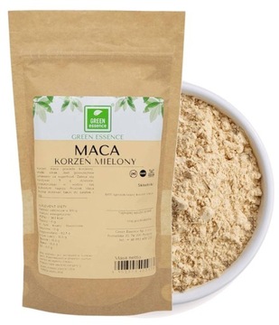 Maca korzeń mielony sproszkowany w proszku 200g żeń-szeń proszek żeń szeń
