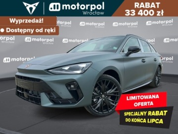 Cupra Leon II Sportstourer Facelifting 2.0 TSI 204KM 2026 Cupra Leon Sportstourer 2.0 TSI 204 KM DSG 4Drive