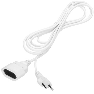 PRZEDŁUŻACZ JEDNOGNIAZDOWY PŁASKI KABEL 3M
