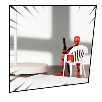 Ruchome figurki akcji T13 drukowane w 3D z wieloma przegubami DIY 13.7CM