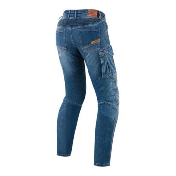 Мотоциклетные джинсы REBELHORN VANDAL DENIM BLUE синий GRATISES