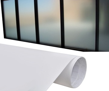 Фольга МОЛОЧНАЯ ОКОННАЯ - МАТОВАЯ 50x152, ОФИС ДЕКОРАТИВНАЯ