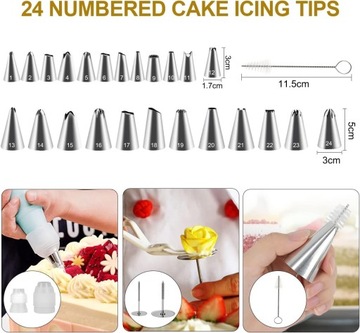 Набор для украшения торта с вращающейся подставкой 28 см