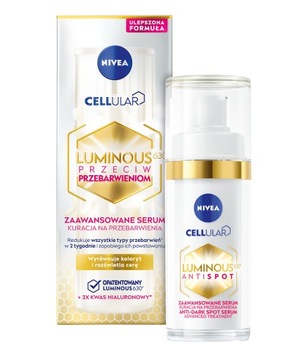 NIVEA CELLULAR LUMINOUS 630 Сыворотка для лица от пигментных пятен 30мл