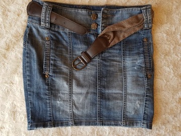 STRADIVARIUS SPÓDNICZKA JEANS j.NOWA 36/38