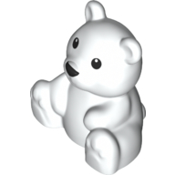 LS NOWE LEGO DUPLO FIGURKA animal MIŚ BIAŁY