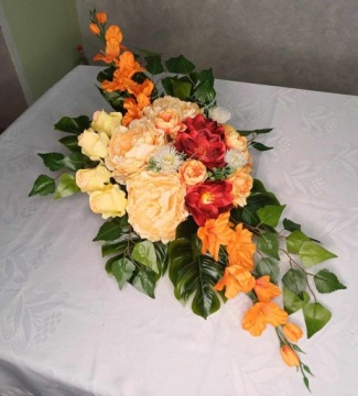 Букет, букет, украшение могилы, кладбище, надгробие