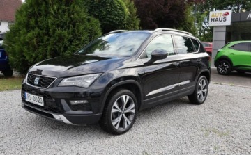 Seat Ateca SUV 1.5 EcoTSI 150KM 2019 Seat Ateca SKORA, Grzane Fotele, Kam. PT, NAVI, Tempomat, Czujniki, LED
