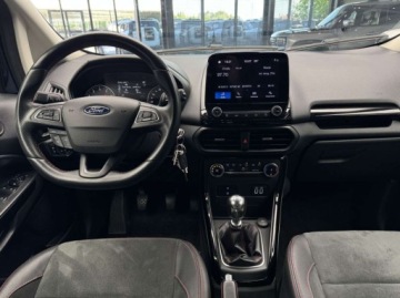 Ford Ecosport II SUV Facelifting 1.0 EcoBoost 125KM 2022 Ford EcoSport ST Line, Ambiente, LED, 1 wlasciciel, FV 23 gwarancja, dosta, zdjęcie 6