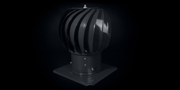 Поворотный колпак для дымохода антрацит TRN fi 150