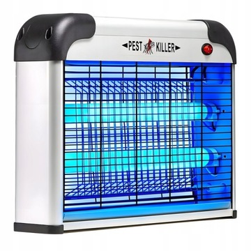 LAMPA OWADOBÓJCZA UV ELEKTRYCZNA PUŁAPKA DUŻA MOCNA NA KOMARY MUCHY OWADY