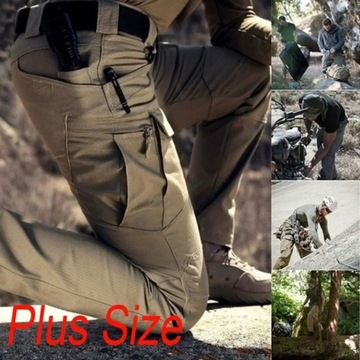S-6XL Men Casual Cargo Pants Classic Outdoor Hikin