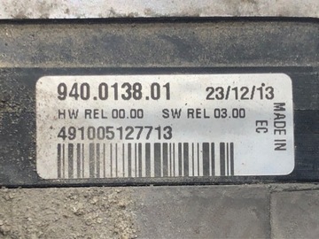 MODUL VENTILÁTOR VOLVO V40 940013801 1.6 114KM ŘÍZENÍ