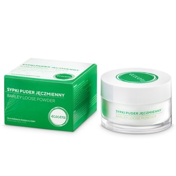 ECOCERA sypki PUDER Jęczmienny do każdego rodzaju Cery 15g