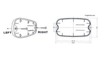 БЕЛЫЙ светодиодный прожектор 12В, РАДИОУПРАВЛЕНИЕ