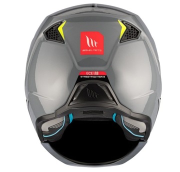 Kask otwarty MT Streetfighter SV S Solid A1 szary błyszczący Rozmiar: L