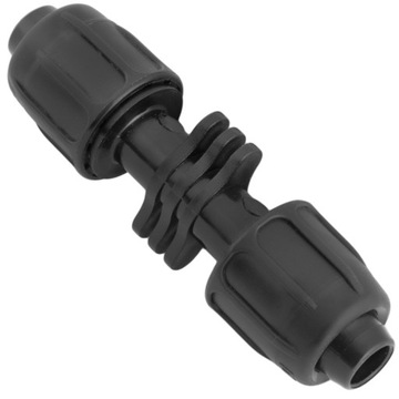 QJ ŁĄCZNIK PRZELOT SKRĘCANE DO WĘŻA RURA MONTAŻOWA LINIA KROPLUJĄCA 16 mm